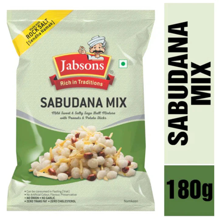 Sabudana Mix Appetizers | Sabudana Mix 180g Jabsons