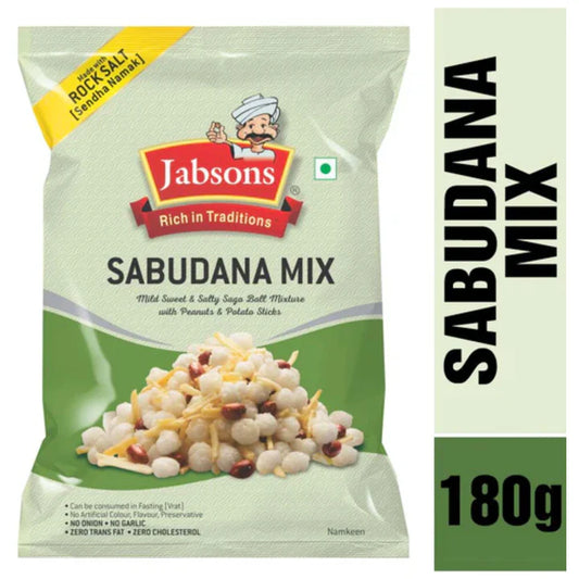 Sabudana Mix Appetizers | Sabudana Mix 180g Jabsons