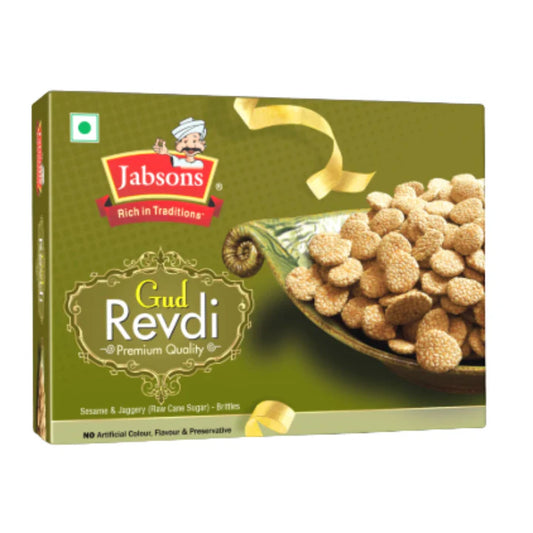 Sesame Nougat | Jaggery Balls Coated with Sesame Seeds | Revdi Gur 200g Soaps