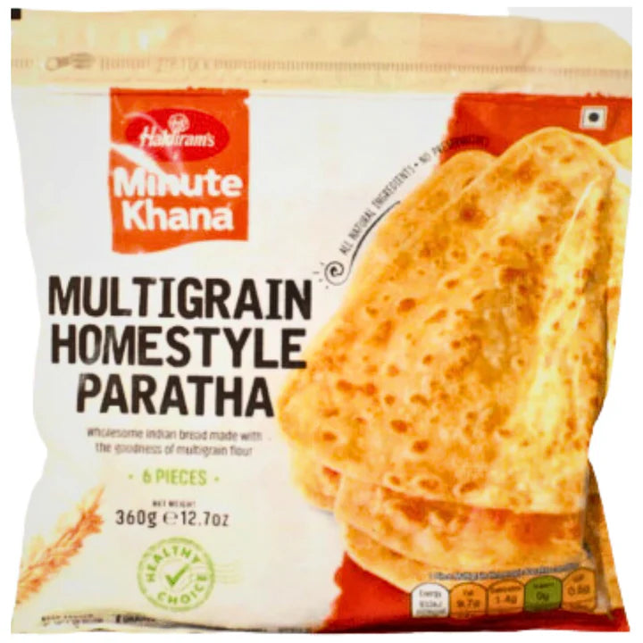 Homestyle Multigrain Paratha 360g/6 pcs. Haldiram