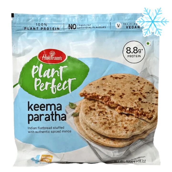 Keema Bread (Vegan) | Plant Perfect Keema Paratha (Vegan) 400g/4pcs. Haldiram's