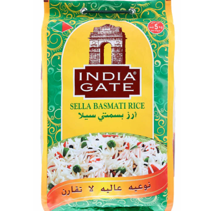 Basmati Rice "India Gate Sella" | Basmati Rice 5kg "India Gate Sella"