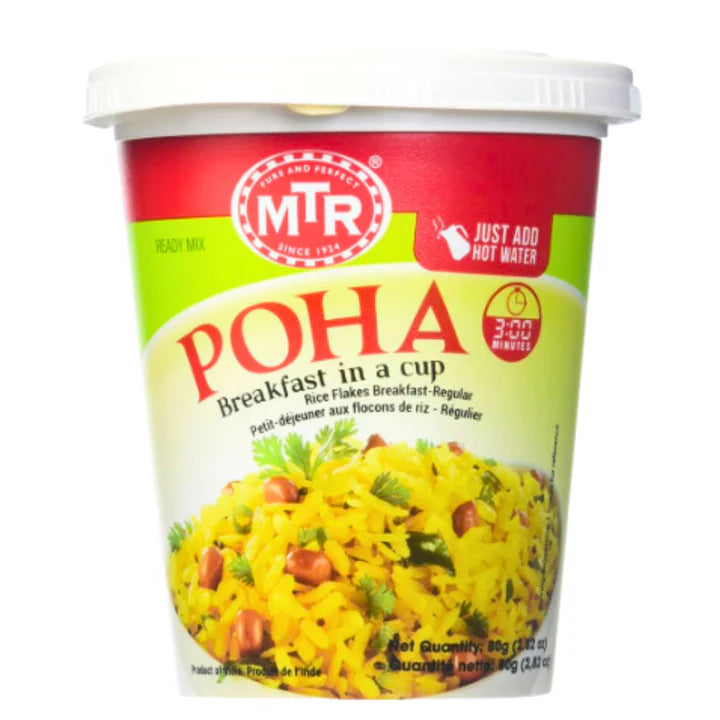 Regular Instant Poha | Regular Instant Poha 80g MTR