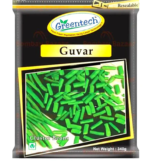 Short Green Beans | Cluster bean | Guar (Guvar) 340g Greentech