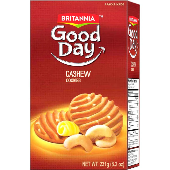 Cashew cookies | Good Day Cashew Cookies 200g Britannia