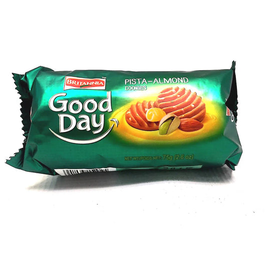 Pistachio and almond cookies | Good Day Pista Almond Cookies 75g Britannia