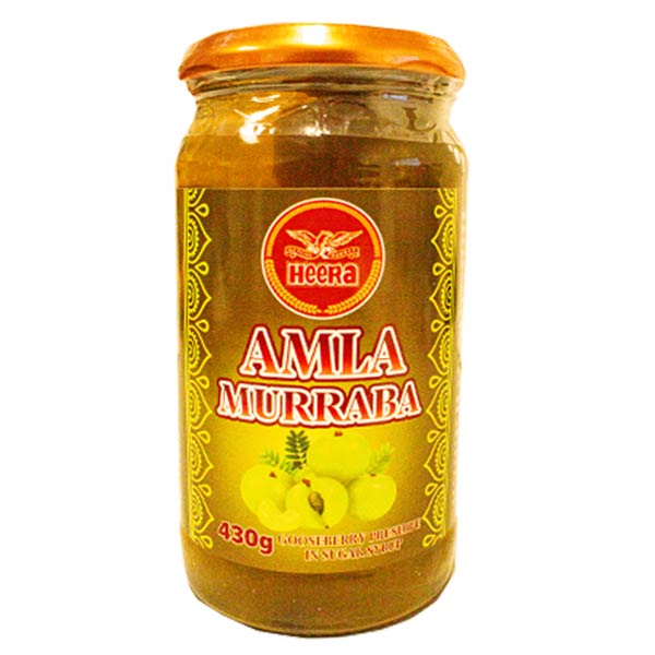 HEERA AMLA MURRABA (GOOSEBERRY PRESERVE) 430G