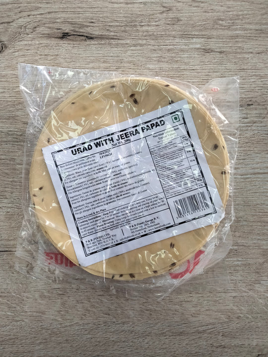 Papadum of Cumin | Cumin Papad 200g Lijjat