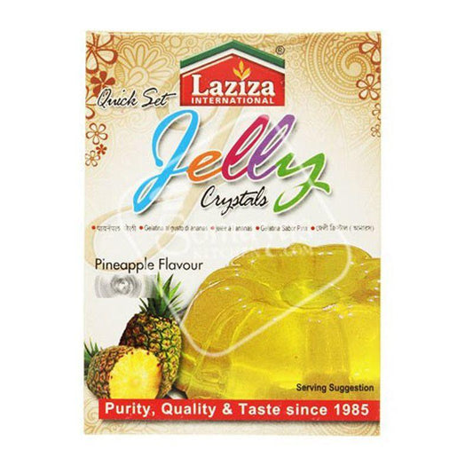 Laziza Quick Set Jelly Crystals Pineapple 85g