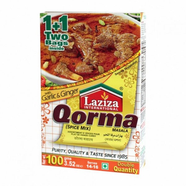 Laziza Qorma Spice Mix Masala 100g