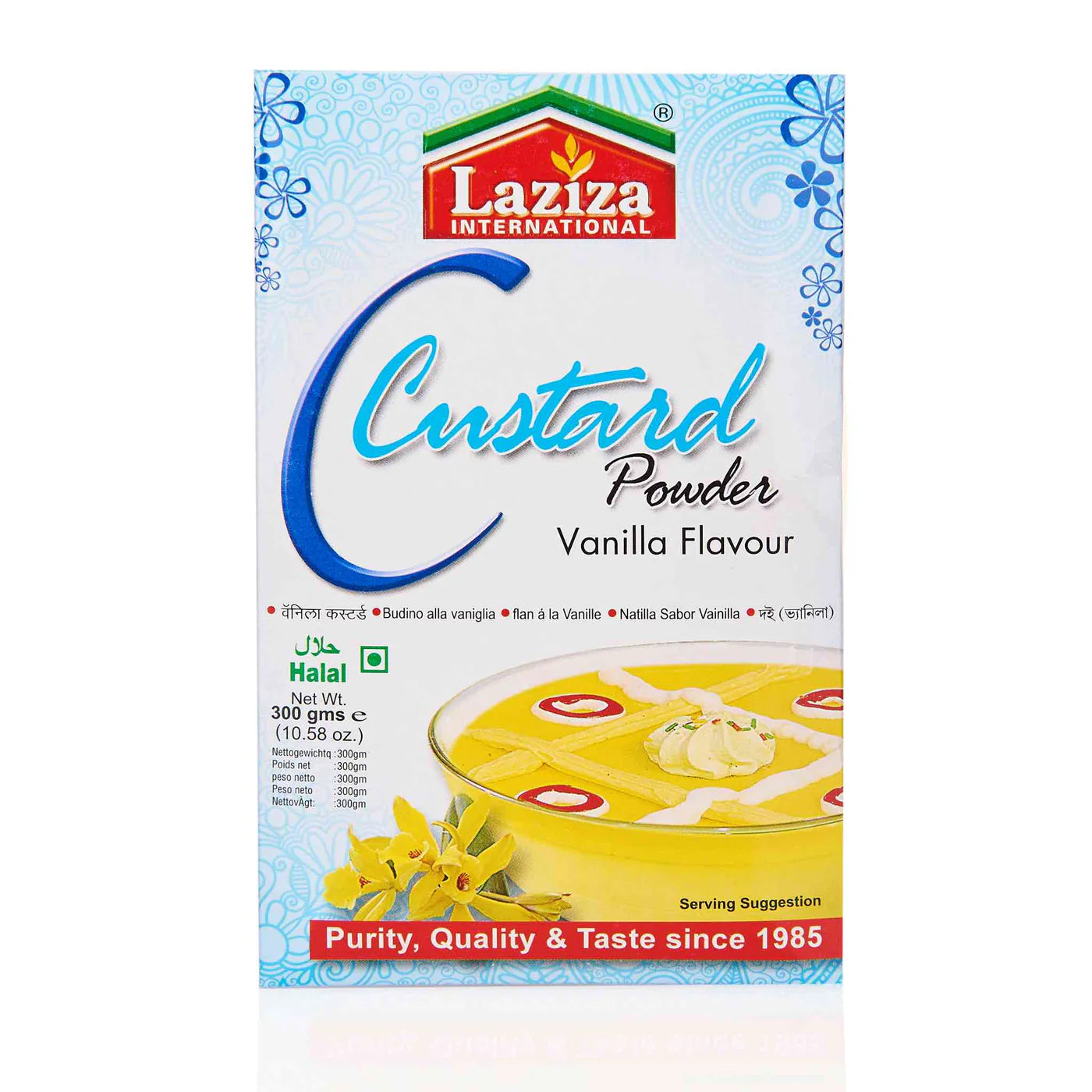 Laziza Custard Powder - Vanilla 300g