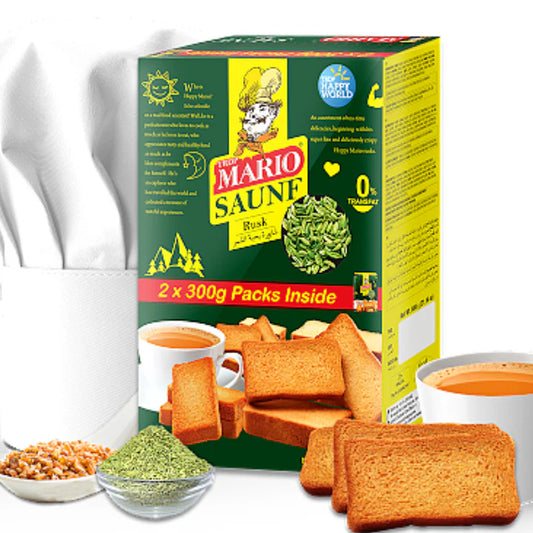 Toasted Rusk | Saunf Rusk 600g Mario