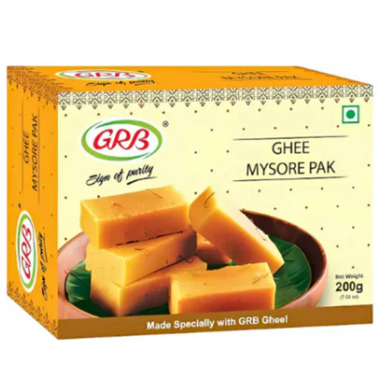 Traditional sweet “Mysore Pak” | Mysore Pak 200g GRB
