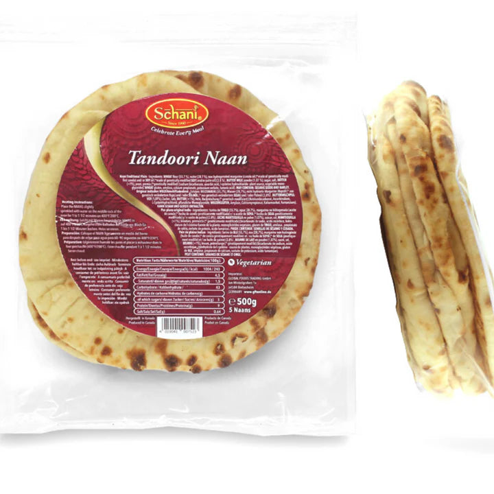 Naan Bread | Tandoori Naan 500g / 5pcs. Schani