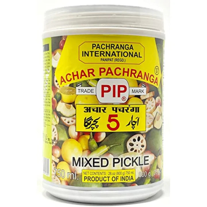 Mixed Pickle (Pickled) | Mixed Pickle 800g "Achar Pachranga"