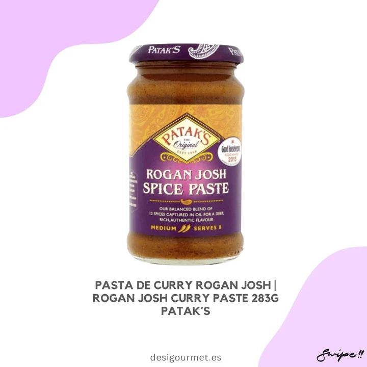Rogan Josh Curry Paste | Rogan Josh Curry Paste 283g PatakÂ´s