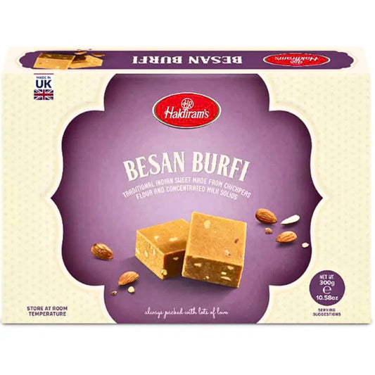 Sweet besan burfi| Chickpea Fudge | Besan Burfi 300g Haldiram