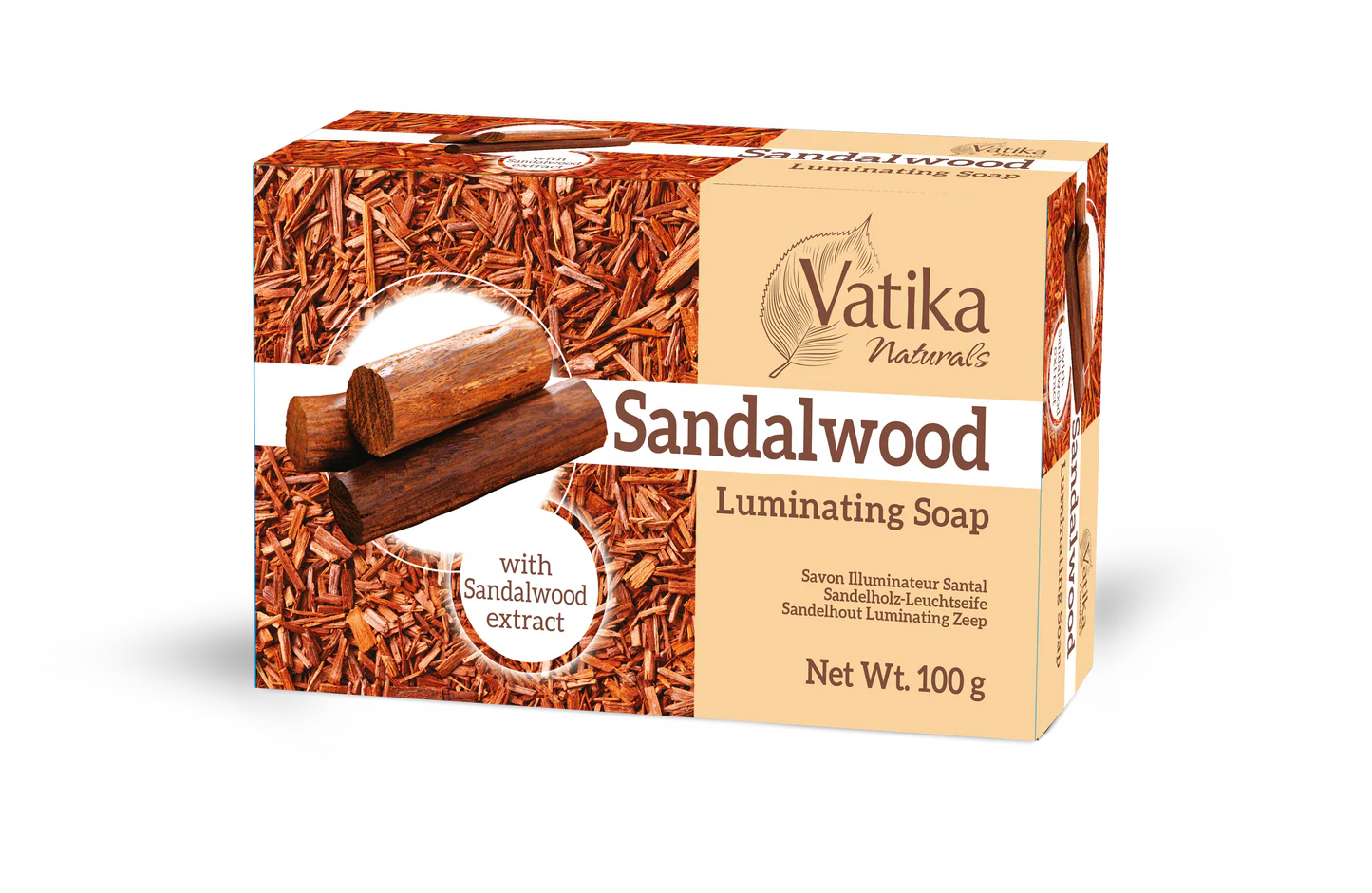 Vatika Natural Sandalwood Soap