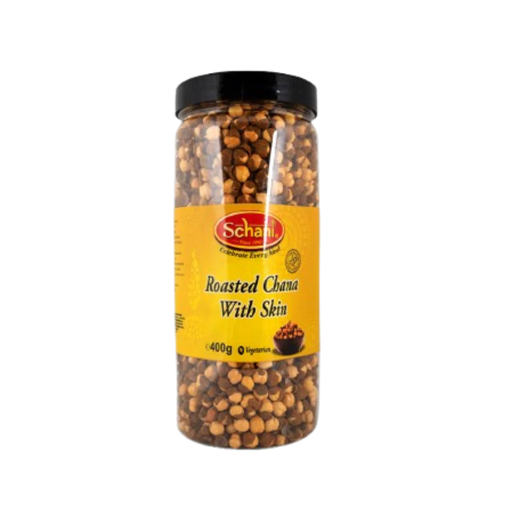 Schani Roasted Chana With Skin (Jar) 400gm