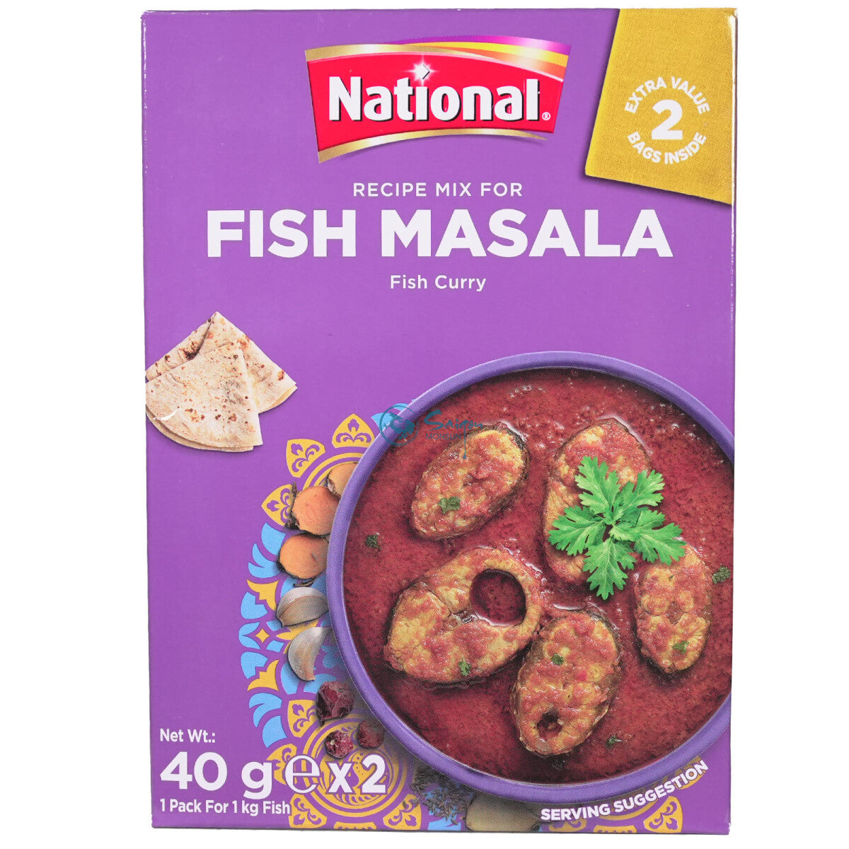 Fish Masala Spice 2 x 40g